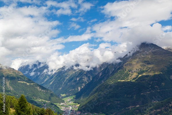 Fototapeta Alpen