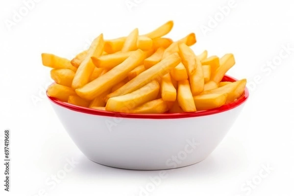 Fototapeta Golden Perfection: Standalone Fries