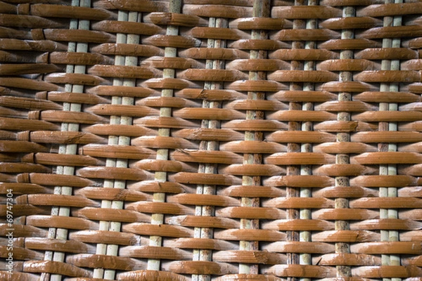 Fototapeta Wicker texture background