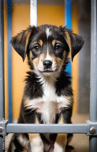 Fototapeta portrait of a dog