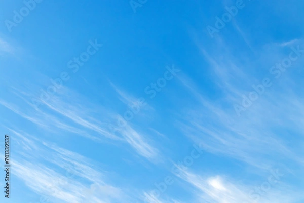 Fototapeta Beautiful blue sky with cloud