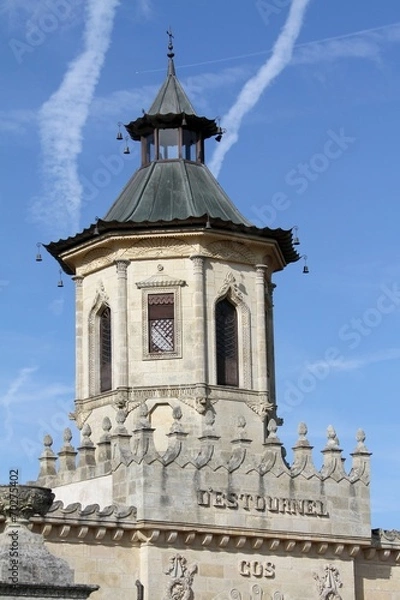 Fototapeta château du vignoble bordelais