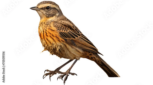 Fototapeta Geranospiza bird isolated on a transparent background