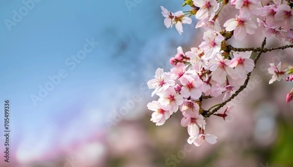 Fototapeta Cherry blossoms in spring