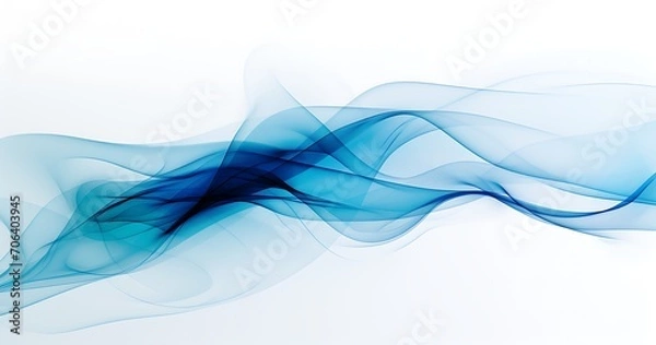 Obraz abstract blue wave background