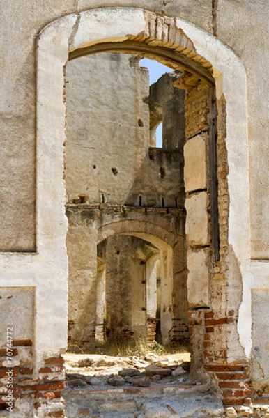 Fototapeta Ruins of factory