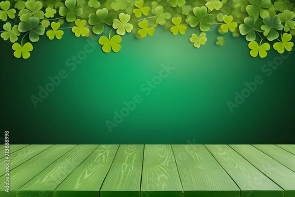 Fototapeta green background with green leaves