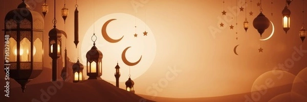 Fototapeta ramadan background or background ramadhan. ramadan wallpaper or wallpaper ramadhan. mosque background or design mosque