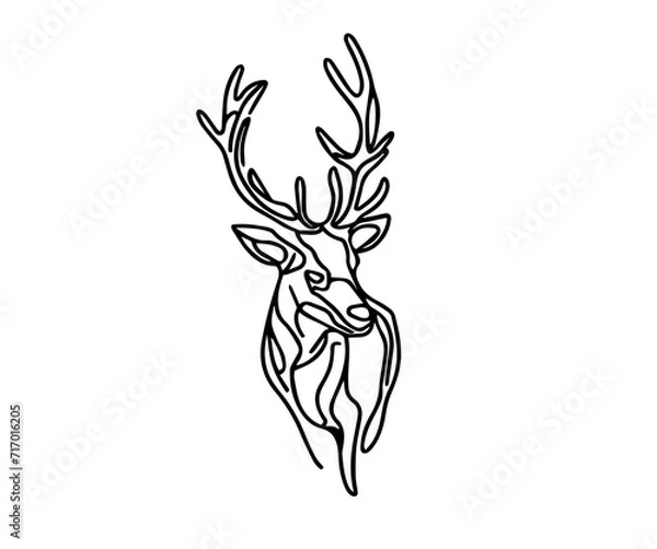 Obraz illustration of a Deer