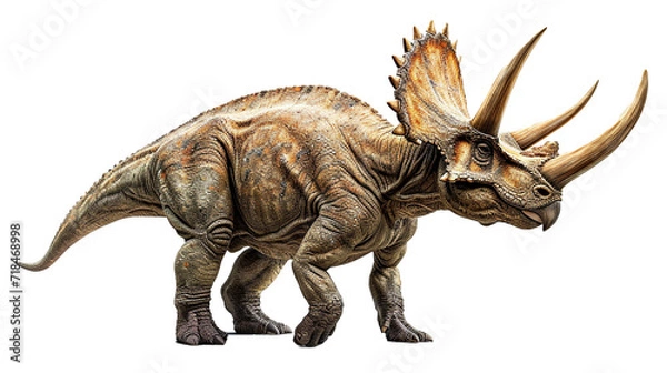 Fototapeta トリケラトプスのイメージ - image of Triceratops - No6-6 Generative AI