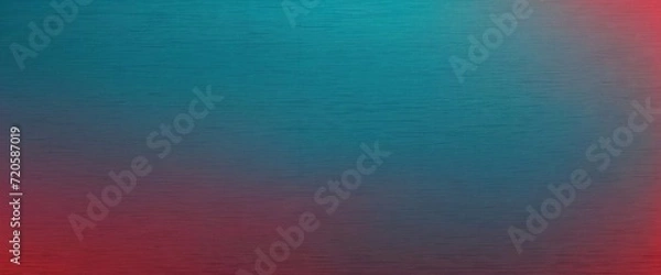 Fototapeta Fiber Texture Background Wallpaper in Red Turquoise Gradient Colors