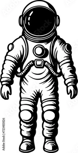 Fototapeta spaceman cartoon