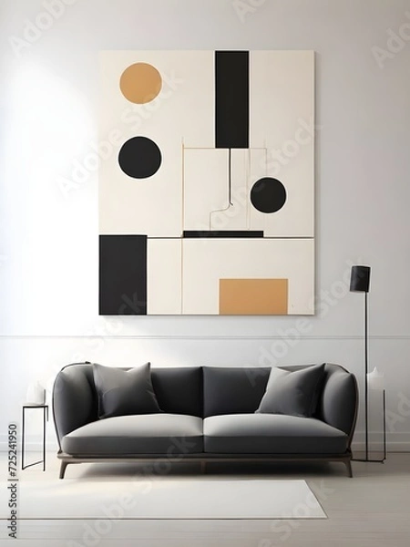 Fototapeta minimalist art tendance