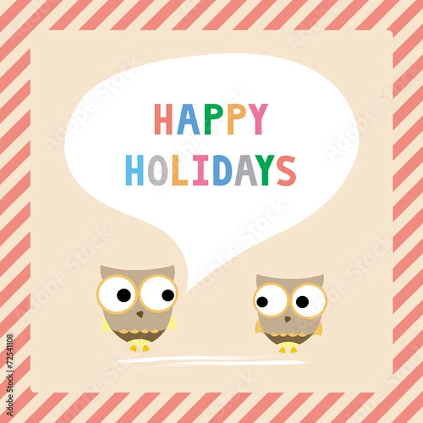 Fototapeta Happy holidays5