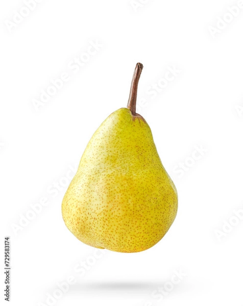 Fototapeta yellow fruit. isolated on a white background