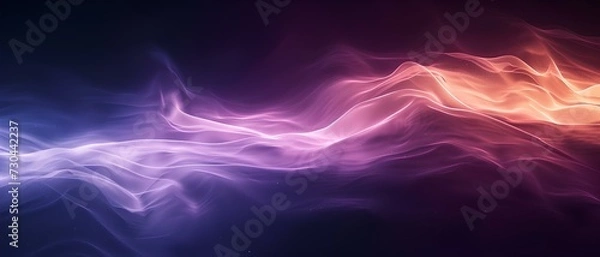 Fototapeta Purple background in Digital Art with Light Gradient and Vibrant Colors