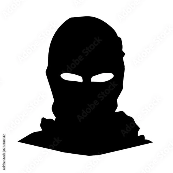 Fototapeta ninja silhouette