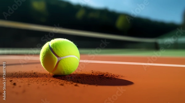 Fototapeta Tennis theme background