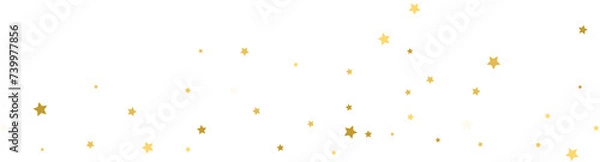 Fototapeta Magic gold sparkle star background.