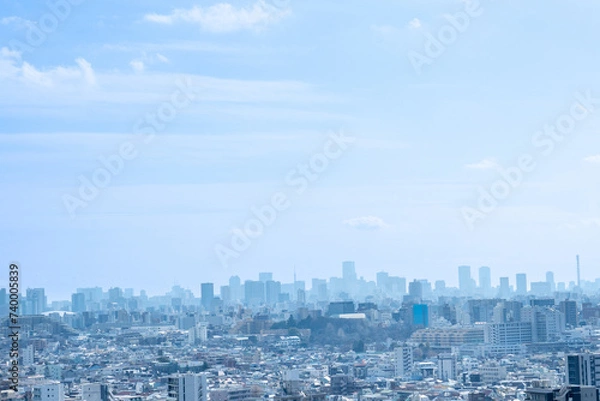 Fototapeta 東京のビル群