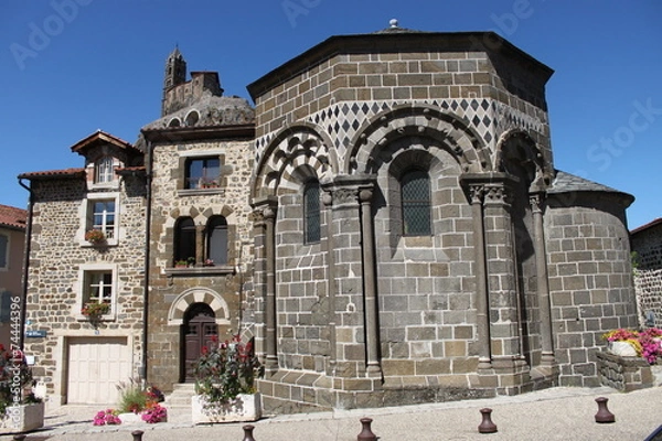 Fototapeta chiesa medievale