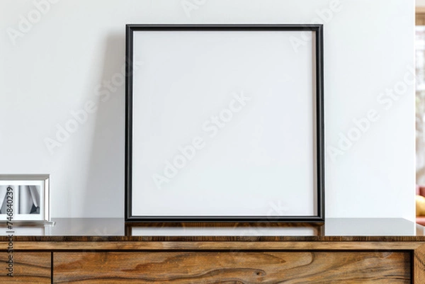 Fototapeta Modern Horizontal Frame Mockup Concept, Frame blank mock up