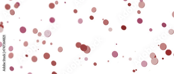 Fototapeta confetti png. red confetti falls from the sky. Glittering confetti on a transparent background. Holiday