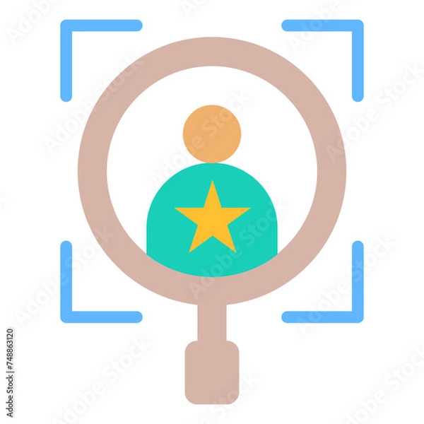 Fototapeta Talent Acquisition Icon