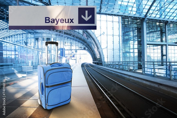 Fototapeta Departure for Bayeux, France