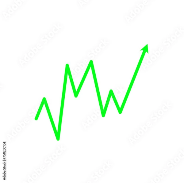 Fototapeta Market Volatility Icon