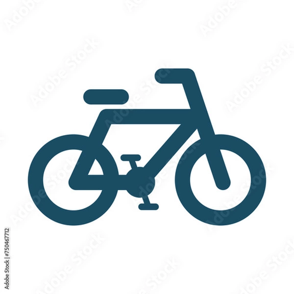 Fototapeta Bicycle, cycling svg cut file. Isolated vector illustration.