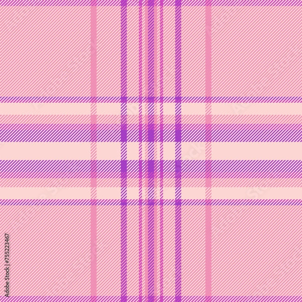 Fototapeta Vector texture plaid of fabric pattern background with a seamless check tartan textile.