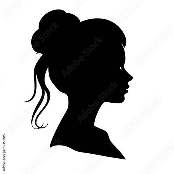 Fototapeta woman silhouette