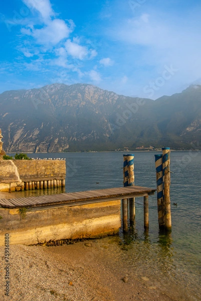 Fototapeta Limone Sul Garda, Gardasee, Italien