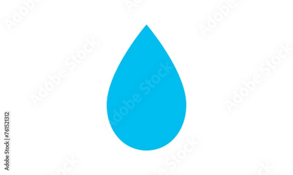 Fototapeta Water Drop Logo