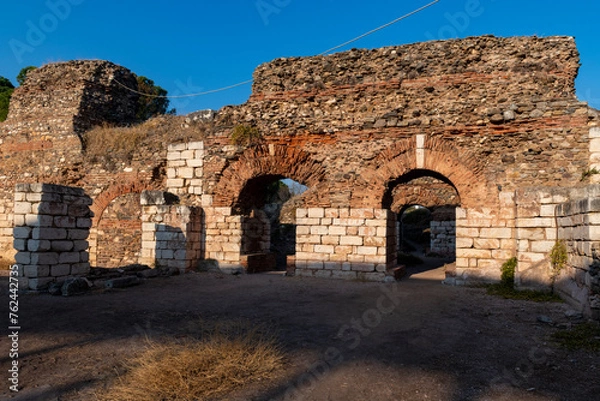 Fototapeta The Gymnasium of Sardes ( Sardis )  Ancient City. Manisa - Turkey