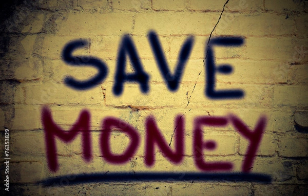 Fototapeta Save Money Concept