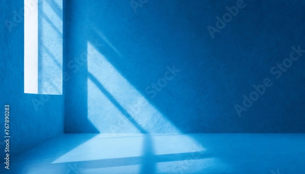 Fototapeta Minimal light blue background