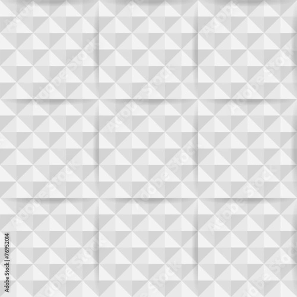 Fototapeta abstract background with white and gray triangles