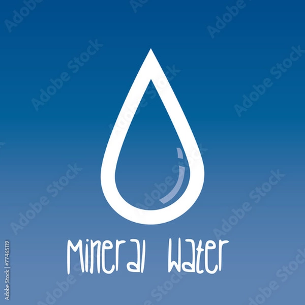 Fototapeta mineral water