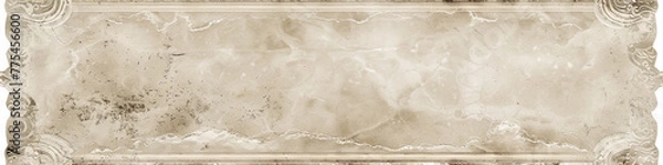 Fototapeta Aged White Parchment Background Covered With Scratches and Mold