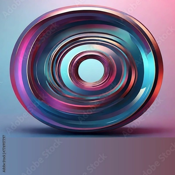 Fototapeta abstract background with circles