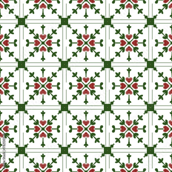 Fototapeta seamless pattern  pixel design