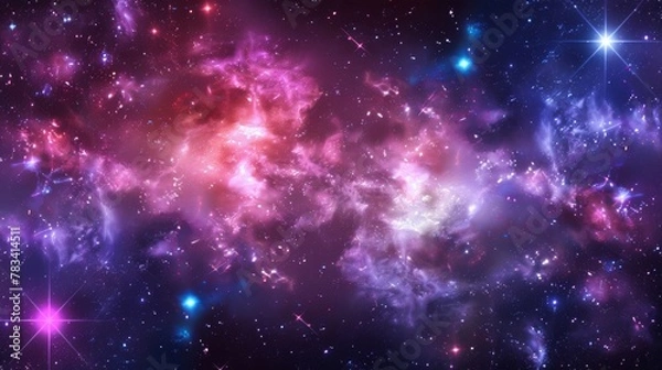 Fototapeta space galaxy background