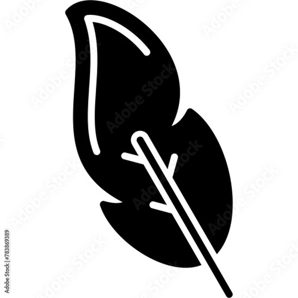 Fototapeta Feather Icon