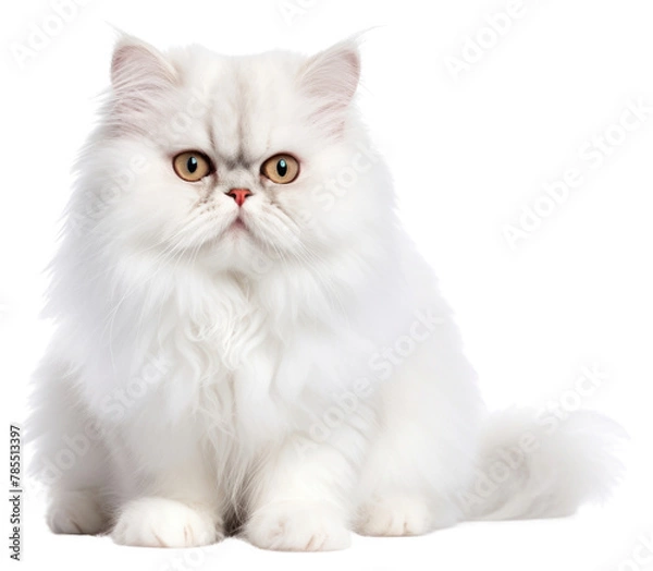 Fototapeta PNG Mammal animal kitten white