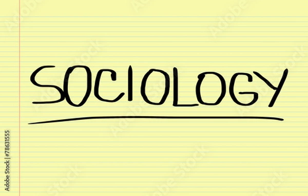 Fototapeta Sociology Concept