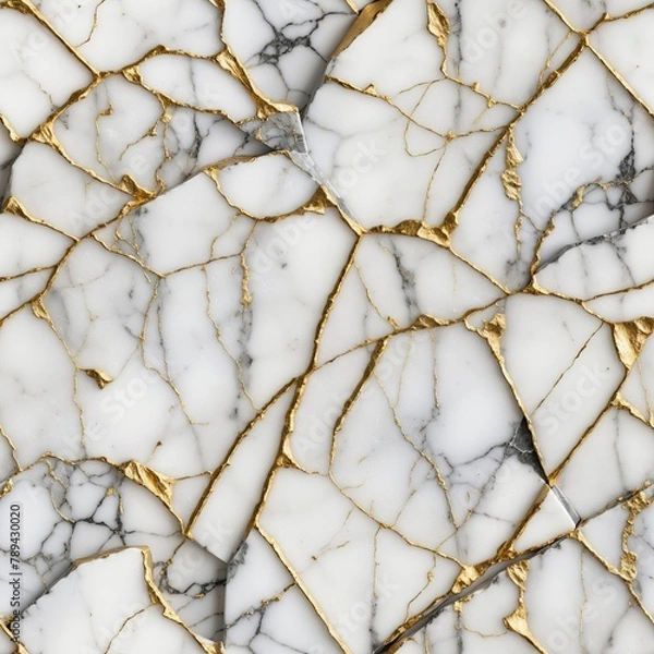 Fototapeta Marble Seamless Pattern