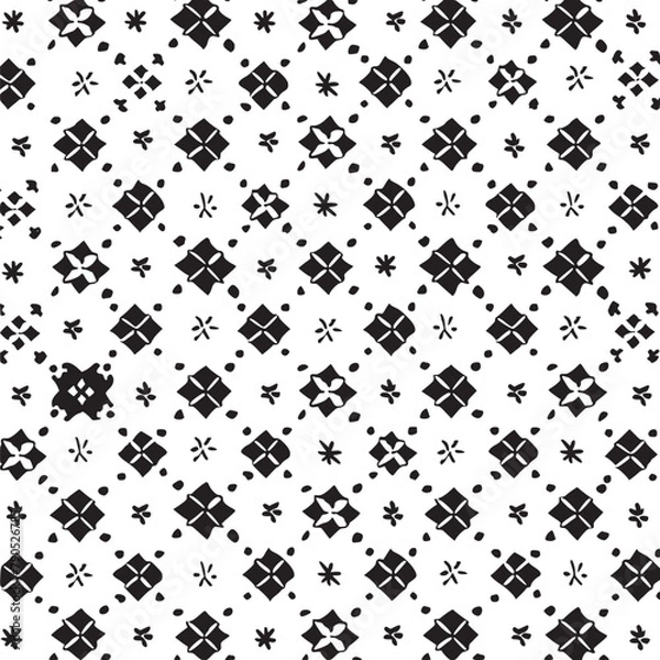 Fototapeta Collection of seamless ornamental vector pattern