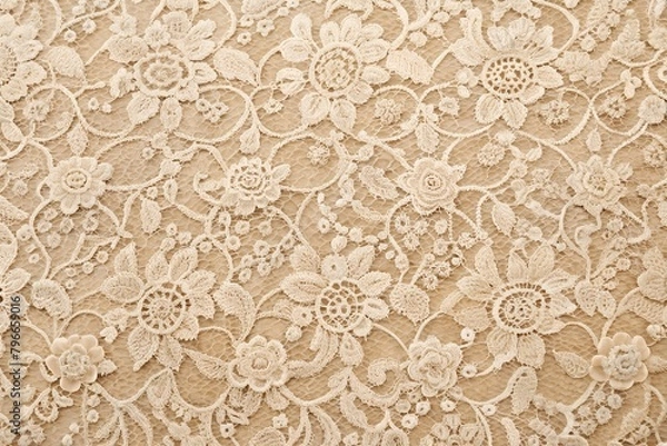 Fototapeta lace texture background, seamless pattern